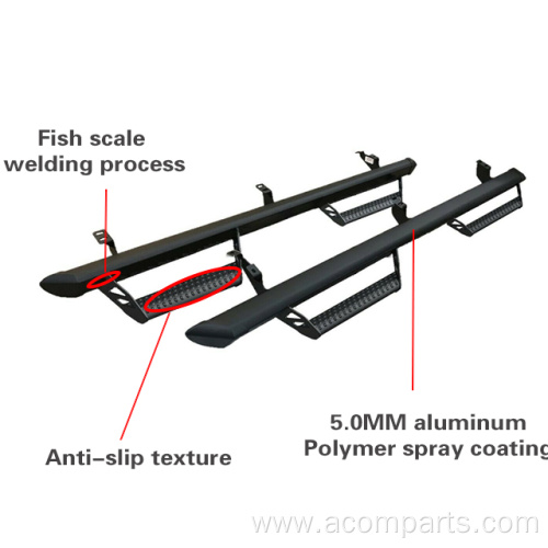 Side Steps Running Board Nerf Bar For Toyota